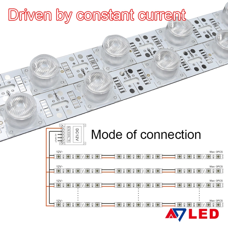 Seg Aluminum Profile Fabric Frame Double-Sided Lightbox IP20 IP67 Sdie Emitting Edgelit Module Lighting High Power 12V 24V Strip Edge Lit LED Bar