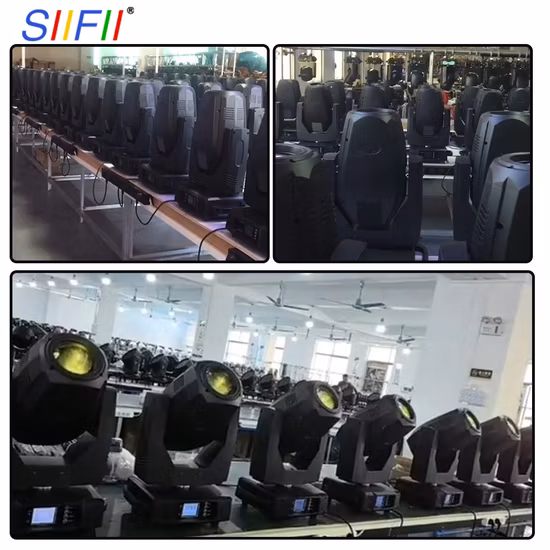 Luz principal movente do diodo emissor de luz do estroboscópio do feixe do ponto da lavagem do DJ 350W